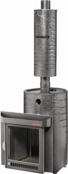 Дровяная печь для бани Ферингер Макси до 38 м³