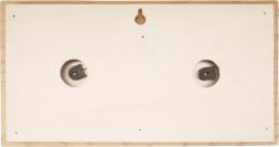 Термогигрометр EVEREST горизонталь, кедр (TG-04 white)