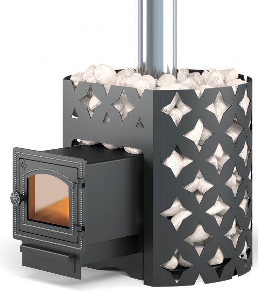 Чугунная печь для бани ЭТНА 14 (ДТ-3С)