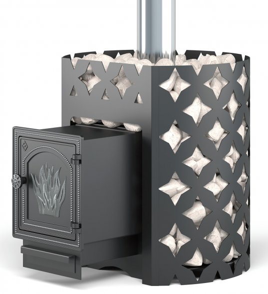  Чугунная печь для бани ЭТНА 18 (ДТ-4)