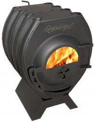 Отопительная печь со стеклом BULYK 150 Березка