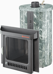 Дровяная печь Ферингер Малютка в ламелях до 18 м³