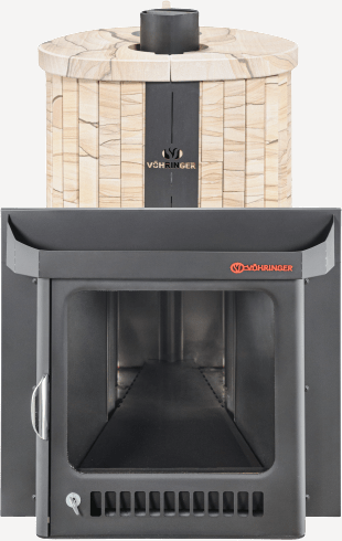 Дровяная печь Ферингер Малютка в ламелях до 18 м³