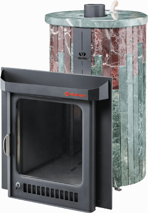 Дровяная печь Ферингер Малютка в ламелях до 18 м³