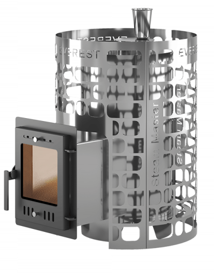 Печь для бани Эверест &quot;Steam Master&quot; 18 INOX (210М)