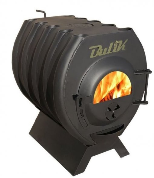 Отопительная печь со стеклом BULYK 200 Березка