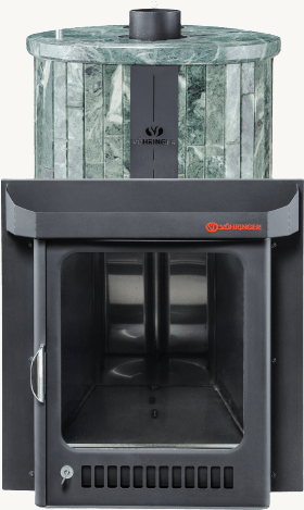 Дровяная печь Ферингер Оптима в ламелях