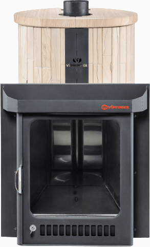 Дровяная печь Ферингер Оптима в ламелях