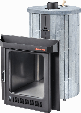 Дровяная печь Ферингер Оптима в ламелях