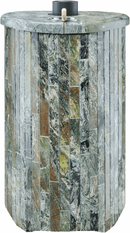 Дровяная печь Ферингер Оптима в ламелях