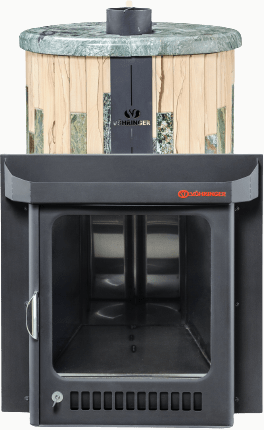 Дровяная печь Ферингер Оптима в ламелях