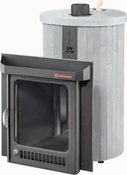 Дровяная печь Ферингер Оптима в ламелях