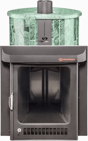 Дровяная печь Ферингер Оптима в ламелях