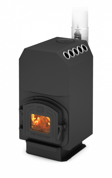 Отопительная печь Теплодар ТОП-модель 140 с чугунной дверцей