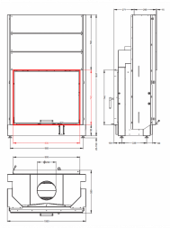 Каминная топка Астов ПТ 9074