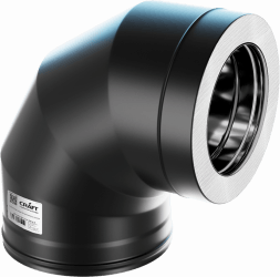 Сэндвич-колено 90° (316/0,8/эмаль