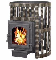 Банная печь Везувий Легенда Ковка 16 (270) без выносного тоннеля