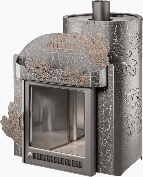 Дровяная печь для бани Ферингер Малютка в кожухе Лайн до 18 м³