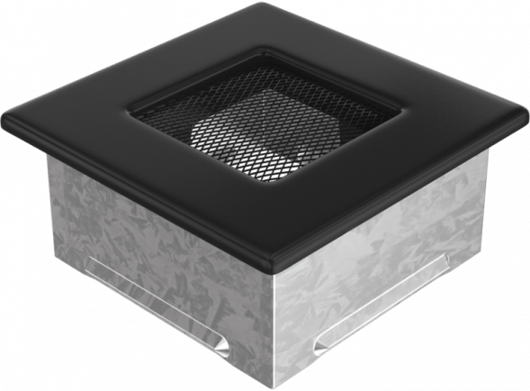 Вентиляционная решетка Kratki черная