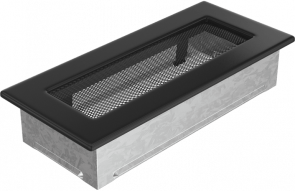 Вентиляционная решетка Kratki черная