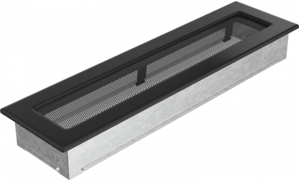 Вентиляционная решетка Kratki черная