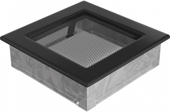 Вентиляционная решетка Kratki черная