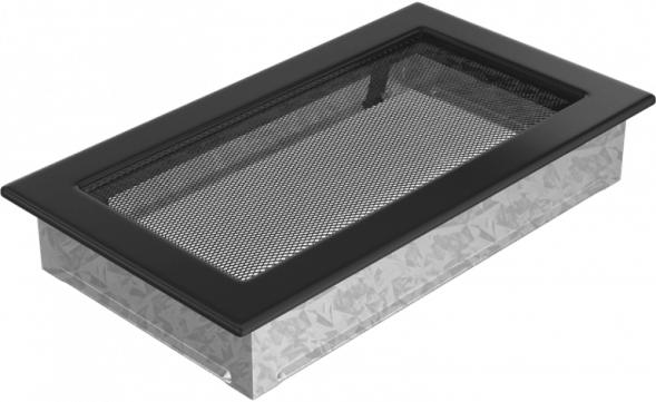 Вентиляционная решетка Kratki черная