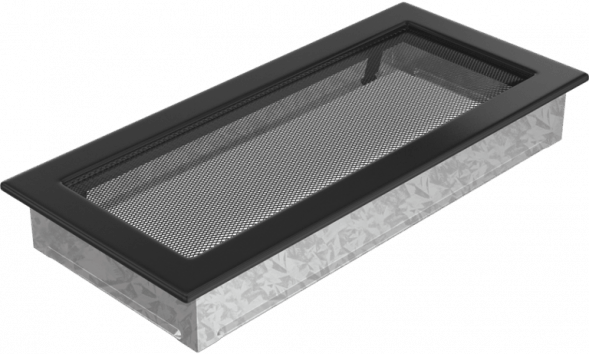 Вентиляционная решетка Kratki черная