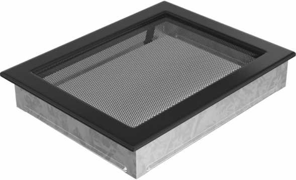 Вентиляционная решетка Kratki черная