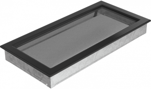 Вентиляционная решетка Kratki черная