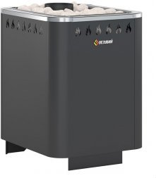 Печь Везувий Русичъ Антрацит 12 (ДТ-3) без выносного тоннеля 2022