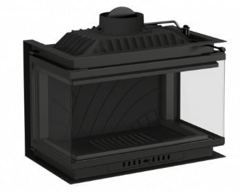 Каминная топка Echa Tech Font/800/LR 18 кВт, трехстороннее стекло