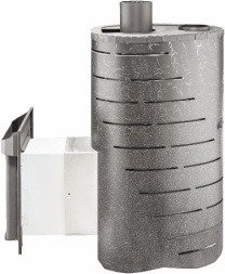 Дровяная печь для бани Ферингер Мини до 18 м³ - Телескоп 