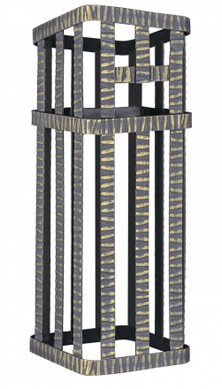 Сетка на трубу (300х300х500) Гром 50 под шибер