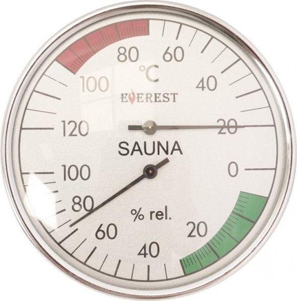 Термогигрометр EVEREST круглый, Ø12см (TG-32)
