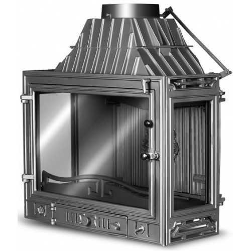 Каминная топка Kaw-Met W3 LPB (трехсторонняя)