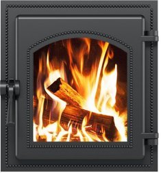 Дверца Везувий каминная 270