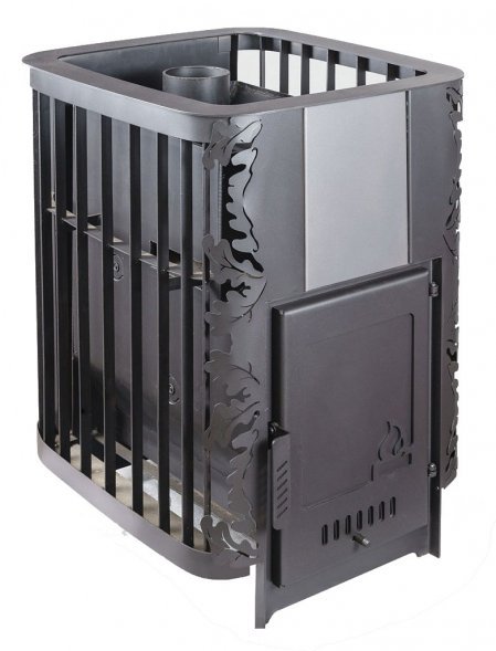 Дровяная печь Варвара Каменка Укороченная топка