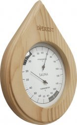 Термогигрометр EVEREST &quot;Капля&quot;, кедр (TG-05)