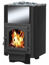 Чугунная печь Везувий Сенсация 16 Антрацит (270) без выносного канала