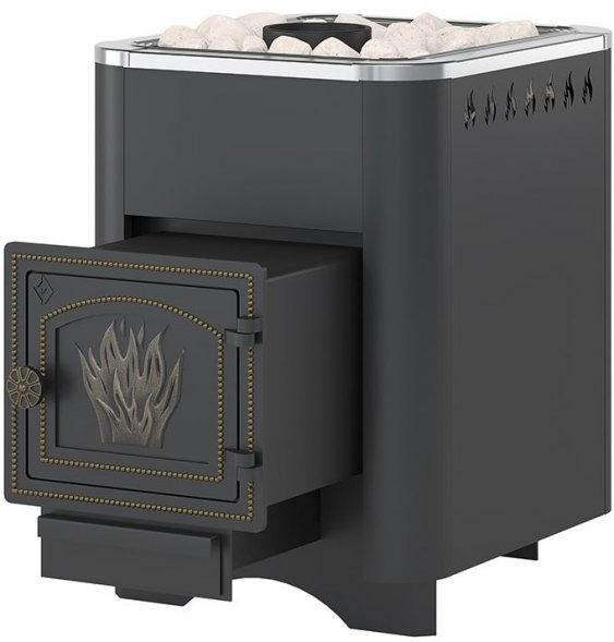 Дровяная печь для бани Везувий Русичъ 16 (ДТ-3) 2022