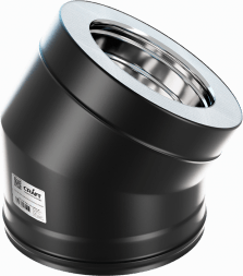 Сэндвич-колено 30° (316/0,8/эмаль) 