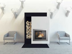 Каминная топка Kaw-Met W1CO (с водным контуром)