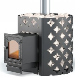 Чугунная печь для бани ЭТНА 24 (ДТ-4)