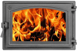 Дверка Везувий Каминное 230 (Антрацит)