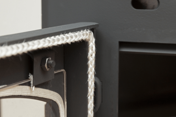 Печь-камин ЭкоКамин Бавария &quot;угловая&quot; с плитой