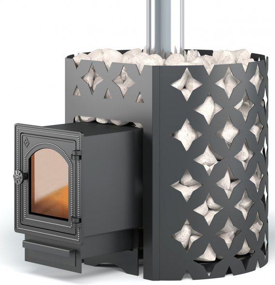  Чугунная печь для бани ЭТНА 24 (ДТ-4С)