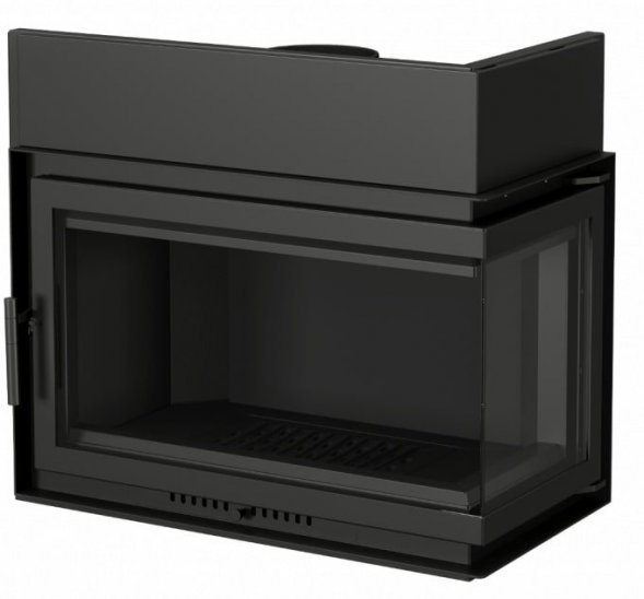 Каминная топка Echa Tech Font/800/R 18 кВт, угловое стекло справа