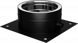 Опорная площадка с кон-отводом напольная (316/0,8/эмаль) 