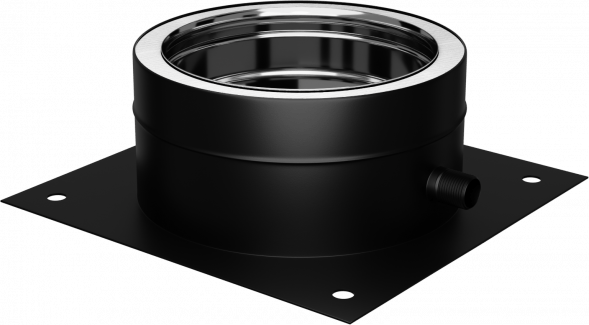 Опорная площадка с кон-отводом напольная (316/0,8/эмаль) 